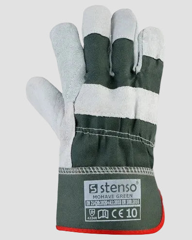 Leather and textile gloves MOHAVE