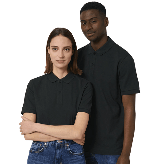 Organic-Cotton Polo Shirt -  Unisex