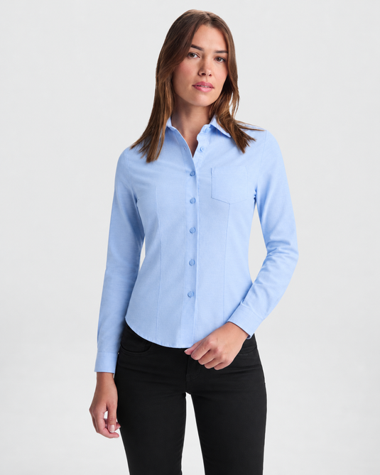 Long Sleeve Shirt OXFORD - WOMEN
