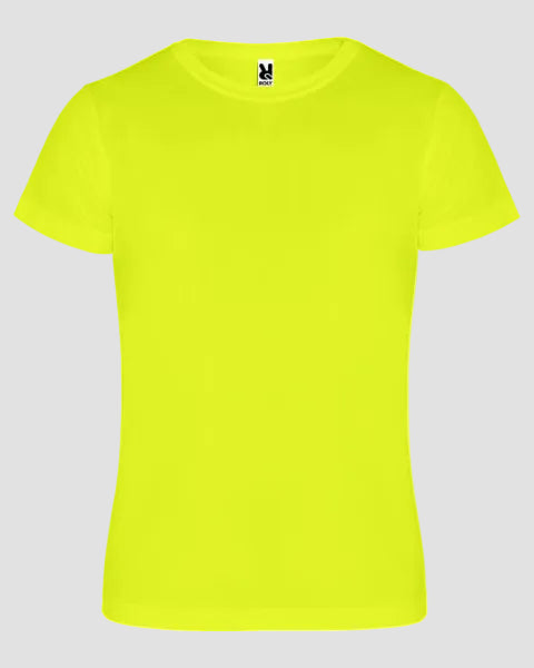Sport T-shirt Electric Yellow CAMIMERA - Unisex