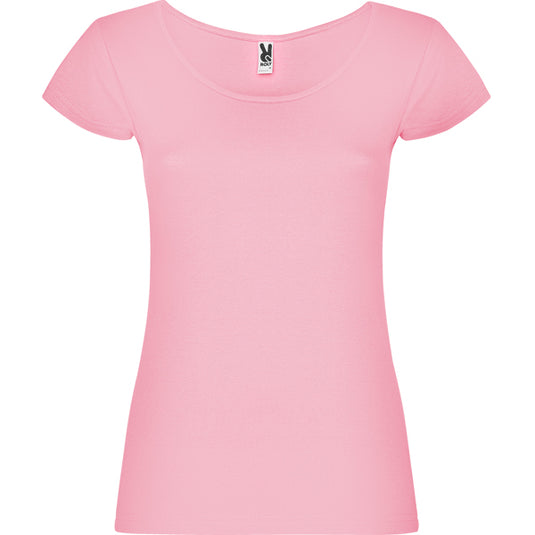 Fitted Scoop Neck T-Shirt GUADALUPE - Women