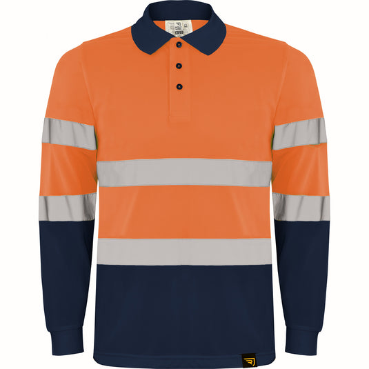 Hi-Vis Polo T-shirt POLARIS - Long Sleeve
