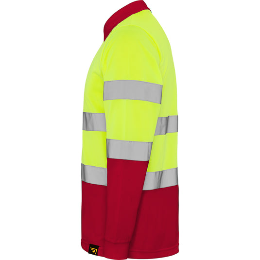Hi-Vis Polo T-shirt POLARIS - Long Sleeve