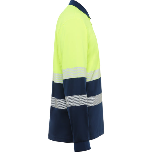 Hi-Vis Long Sleeve Polo T-shirt VEGA LS