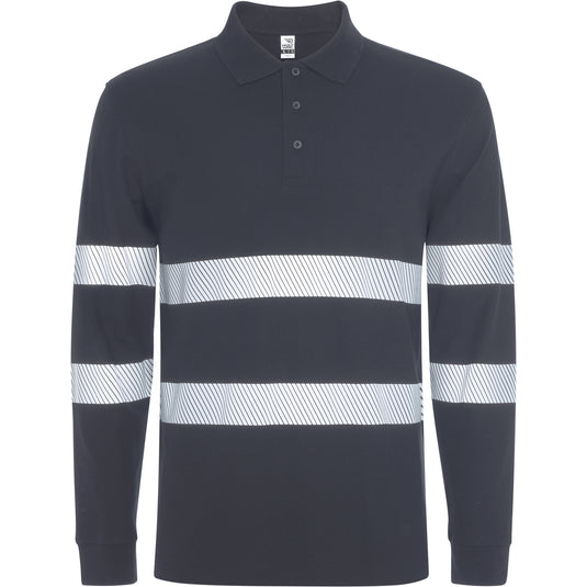 Hi-Vis Long Sleeve Polo T-shirt FORAN L/S