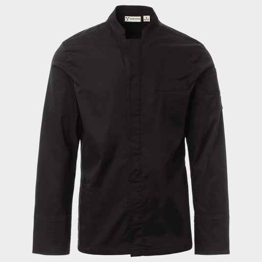 Chef's Tunic PAYPER SUPREME Black — Premium Kitchen Uniform | Tshirt Media