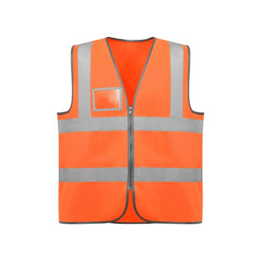 Reflective Vest with Zipper