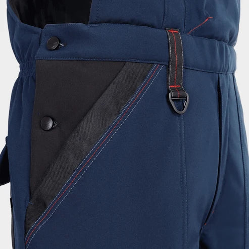 Work bib pants REVOLT SOFTSHELL WINTER  - Men